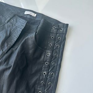 $1100 A.L.C. "DENT" LACE-UP
LEATHER PANTS